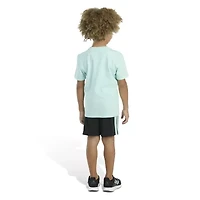 adidas Little Boys 2-pc. Short Set