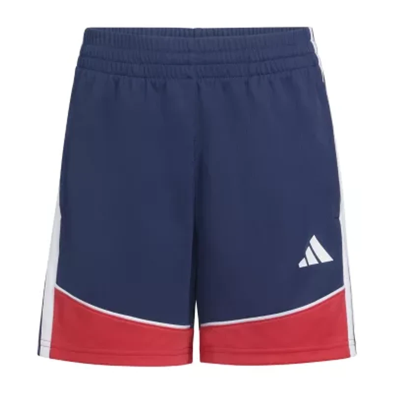 adidas Big Kid Boys Mid Rise Pull-On Short