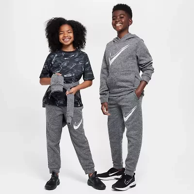 Nike Therma-FIT Big Kid Unisex Cuffed Regular Fit Fleece Jogger Pant