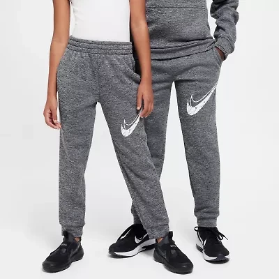 Nike Therma-FIT Big Kid Unisex Cuffed Regular Fit Fleece Jogger Pant