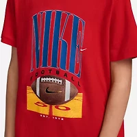 Nike Club Big Kid Unisex Crew Neck Short Sleeve Classic Fit Graphic T-Shirt