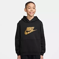 Nike Club Big Kid Unisex Long Sleeve Fleece Active Hoodie