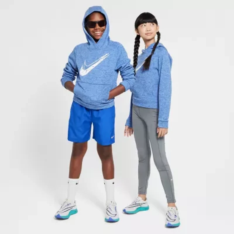 Nike Therma-FIT Big Kid Unisex Long Sleeve Fleece Active Hoodie