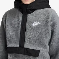 Nike Club Big Kid Unisex Long Sleeve Fleece Active Hoodie