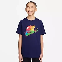 Nike Club Big Kid Unisex Crew Neck Short Sleeve Regular Fit Graphic T-Shirt