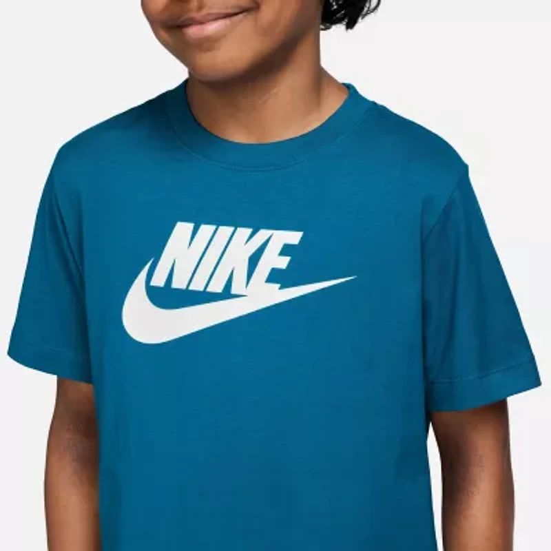 Nike Futura Unisex Crew Neck Short Sleeve Regular Fit Graphic T-Shirt