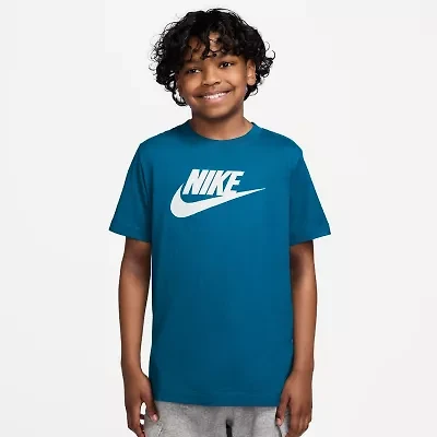 Nike Futura Unisex Crew Neck Short Sleeve Regular Fit Graphic T-Shirt