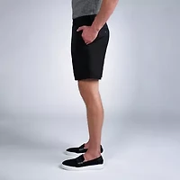Haggar Mens 7" Mid Rise Stretch Fabric Moisture Wicking Quick Dry Golf Short