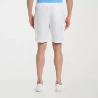 Cubavera Drawstring Mens 8" Mid Rise Cargo Short