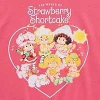 Strawberry Shortcake Crew Sweatshirt Womens Neck Long Sleeve Juniors