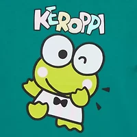 Keroppi Friend Of The Month Boyfriend Tee Womens Crew Neck Short Sleeve Regular Fit Hello Kitty Juniors Graphic T-Shirt