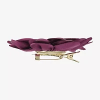 Bijoux Bar Gold Tone Glass Brooch