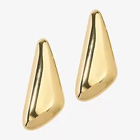 Bold Elements Gold Tone Womens Drop Earrings