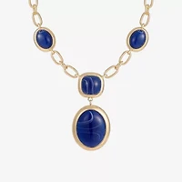 Monet Jewelry Gold Tone Womens 18 Inch Y Necklace