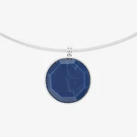 Liz Claiborne Circle Womens 18 Inch Pendant Necklace
