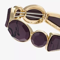 Liz Claiborne Multi Shape Womens Oval Stretch Bracelet