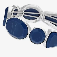 Liz Claiborne Multi Shape Womens Oval Stretch Bracelet