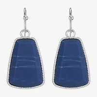 Liz Claiborne Hexagon Womens Drop Earrings