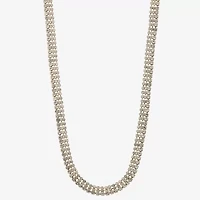 Monet Jewelry Timeless Gold Tone Womens 18 Inch Collar Necklace