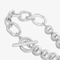 Liz Claiborne Toggle Womens Link Bracelet