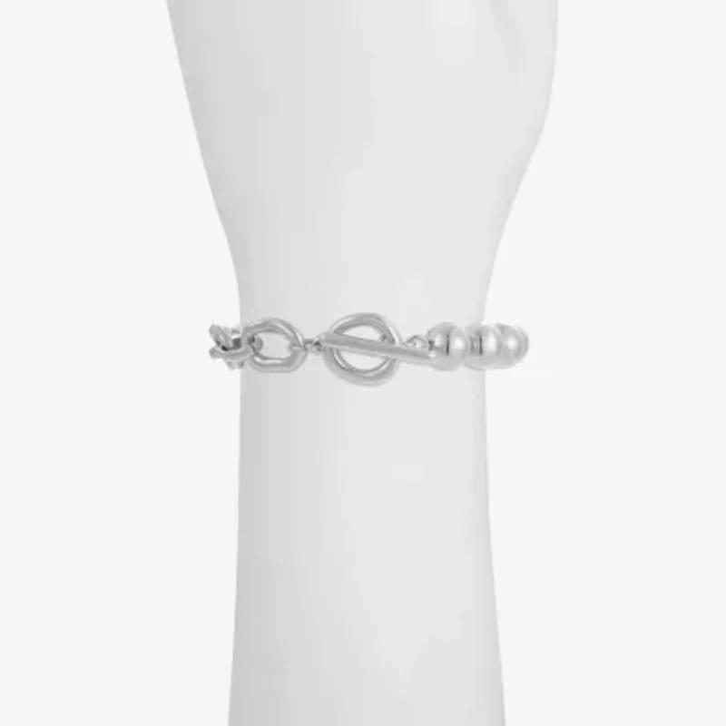 Liz Claiborne Toggle Womens Link Bracelet