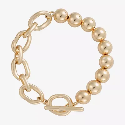 Liz Claiborne Toggle Womens Link Bracelet