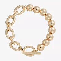 Liz Claiborne Toggle Womens Link Bracelet