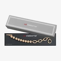 Liz Claiborne Toggle Womens Link Bracelet