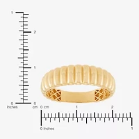 Womens 6MM 14K Gold Round Band