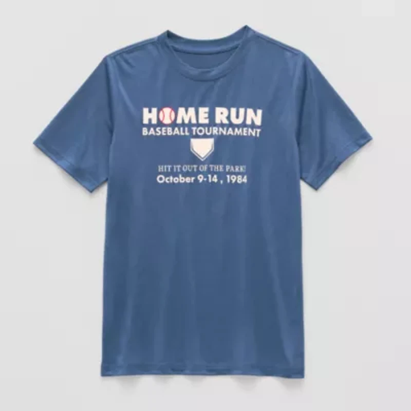 Xersion Little & Big Kid Boys Crew Neck Short Sleeve Regular Fit Graphic T-Shirt