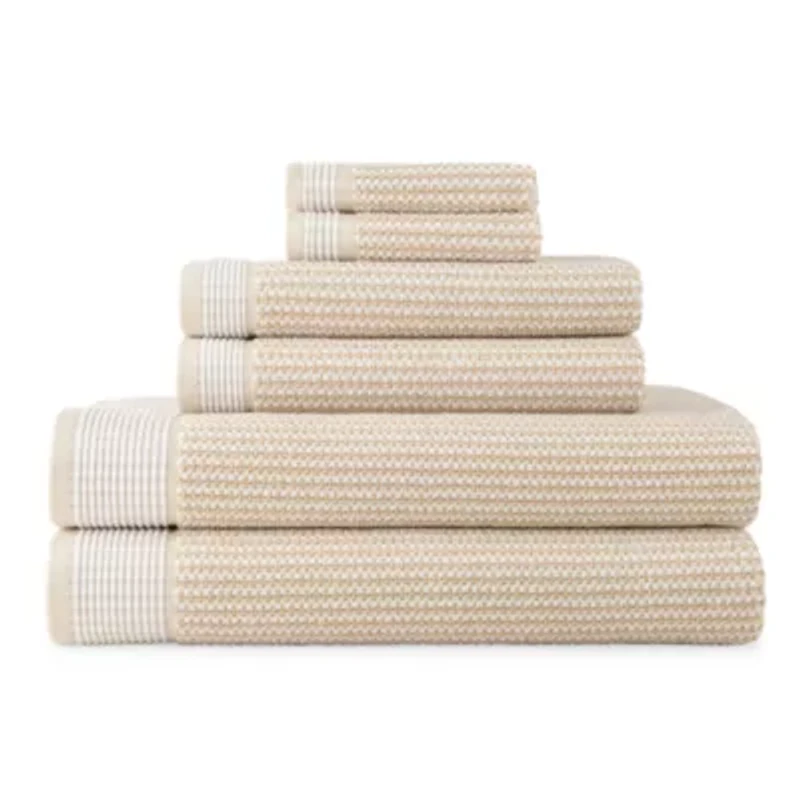 Linden Street Textured Bath Towel
