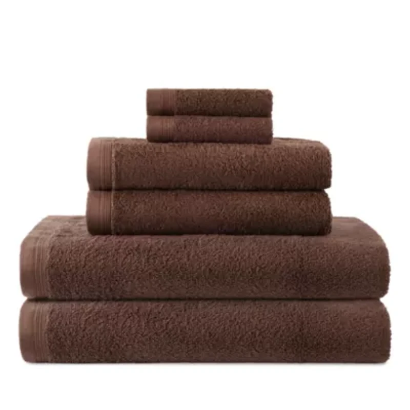 Home Expressions Solid & Stripe Bath Towel