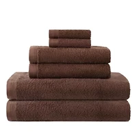 Home Expressions Solid & Stripe Bath Towel