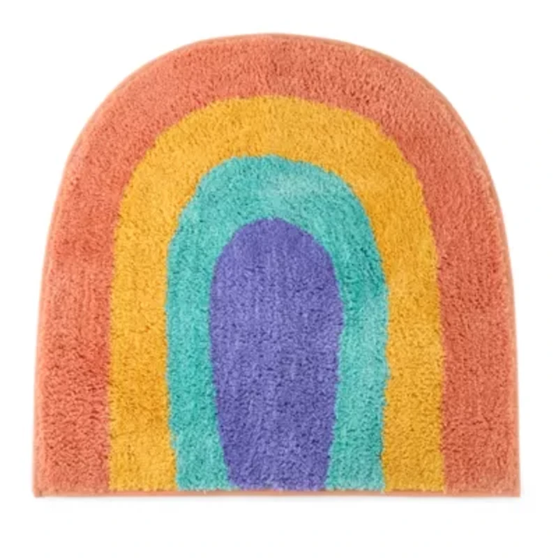INK+IVY Kids Rainbow Bath Rug