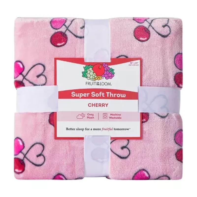 Fruit of the Loom Super Soft Midweight Throw