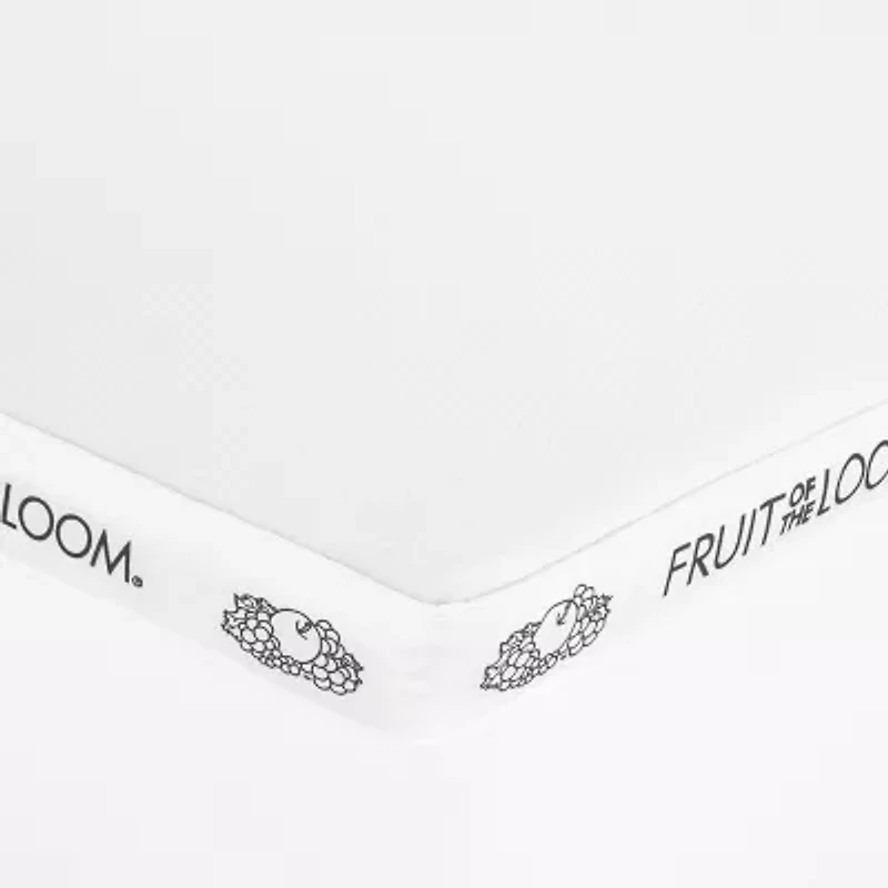 Fruit of the Loom Ultra Comfort 1.5" Twin Xl Memory Foam Mattress Topper