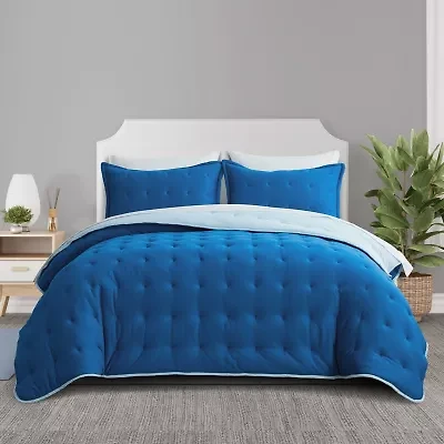 Fruit of the Loom Super Soft Reversible Comforter Set