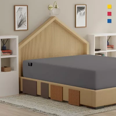 Color Sense 100% Cotton Cool & Crisp Lightweight 2 Fitted Sheets Sheet