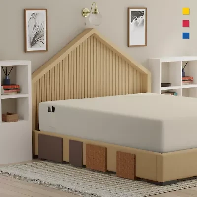 Color Sense 100% Cotton Cool & Crisp Lightweight 2 Fitted Sheets Sheet