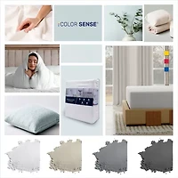 Color Sense 100% Cotton Cool & Crisp Lightweight 2 Fitted Sheets Sheet