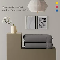 Color Sense 100% Cotton Cool & Crisp Lightweight 2 Fitted Sheets Sheet