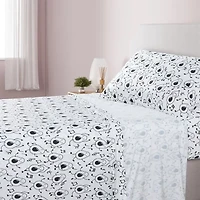 Fruit of the Loom Brushed Microfiber Printed Sheet Set