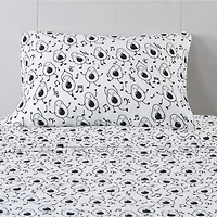 Fruit of the Loom Brushed Microfiber Printed Sheet Set