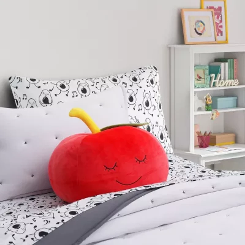Fruit of the Loom Apple Throw Pillow