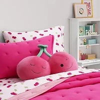 Fruit of the Loom Cherry Throw Pillow