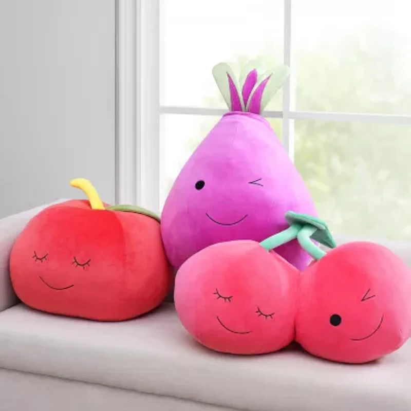 Fruit of the Loom Beet Throw Pillow