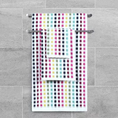 Fruit of the Loom Multi Check 6-pc. Bath Towel Set