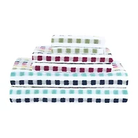 Fruit of the Loom Multi Check 6-pc. Bath Towel Set