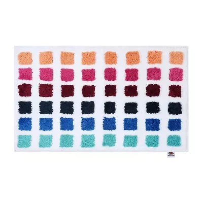Fruit of the Loom Multi Squares Bath Rug