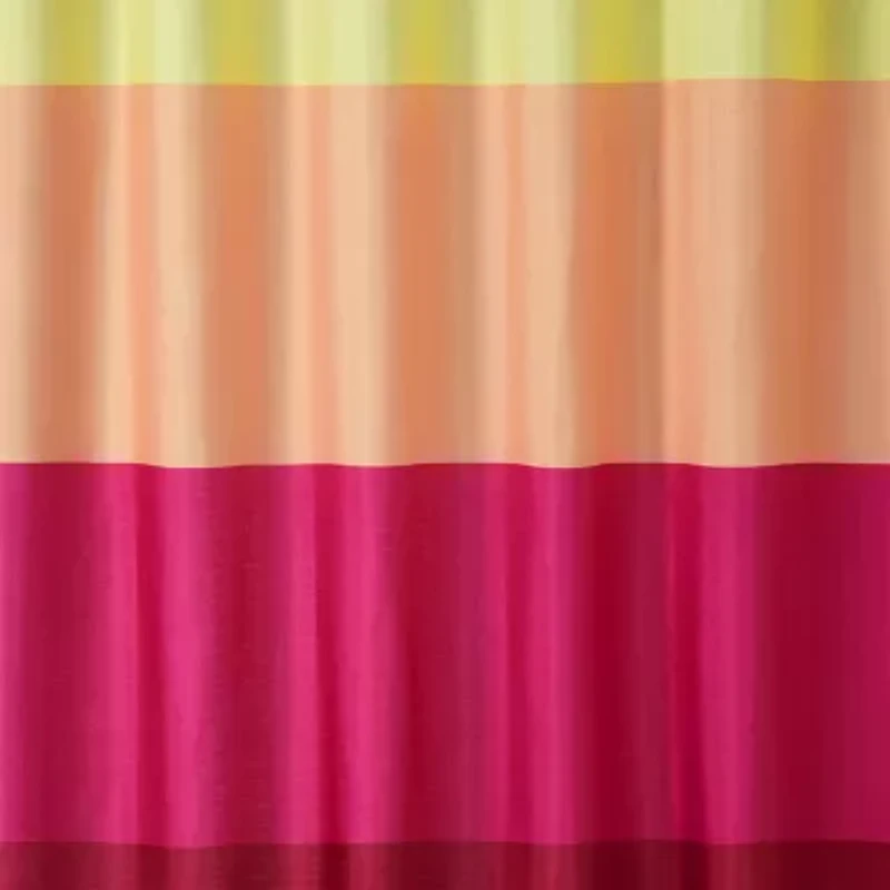 Fruit of the Loom Warm Stripe Shower Curtain